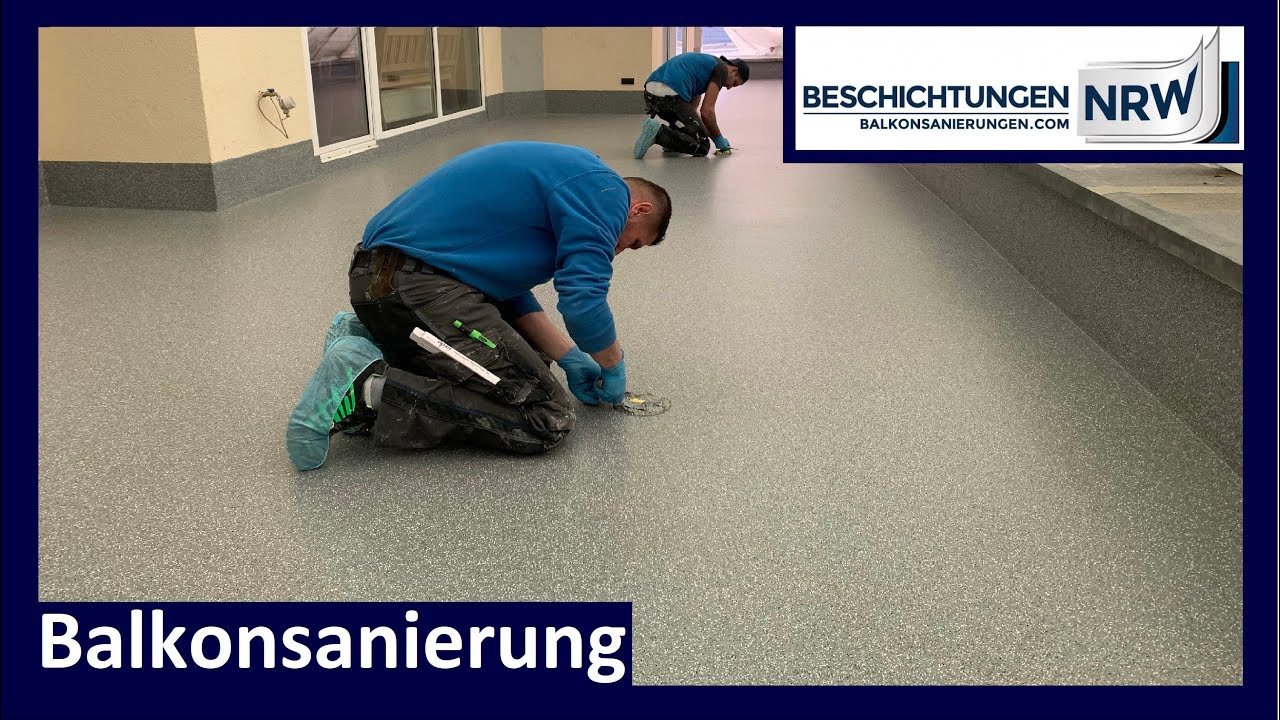 Große Balkonsanierung in Moers | Alle Arbeitsschritte | Beschichtungen NRW
