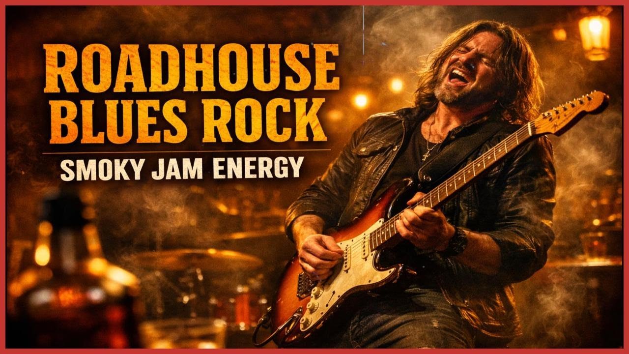 Roadhouse Blues Rock | Smoky Jam & Rowdy Barroom Energy