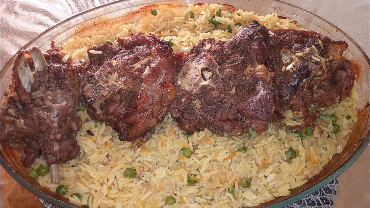 رقبة الخروف ماريني في الكوشة طايبة زبدة مع روز مفلفل على حبة 😋🤤