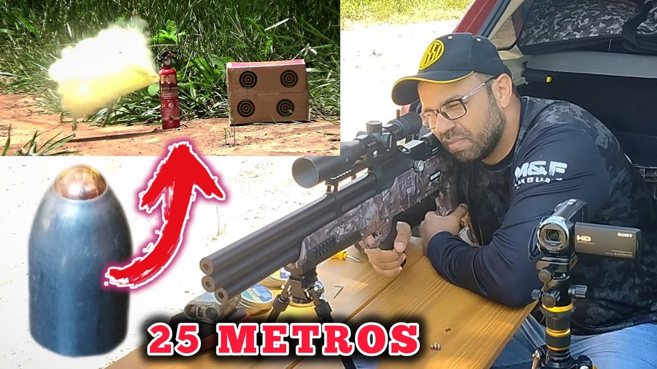 Slugs especial: Behemoth PS-R3-SF a 25 metros fura também