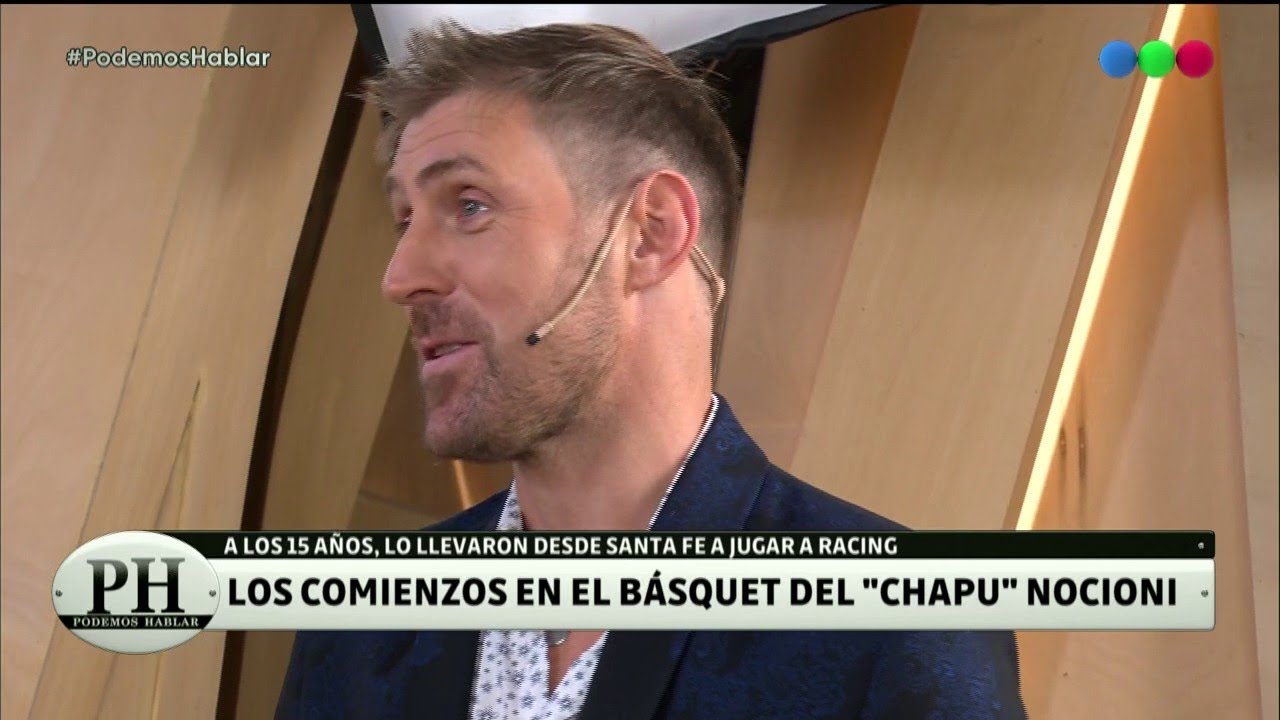 Los comienzos en el básquet del Chapu Nocioni - Podemos Hablar 2020