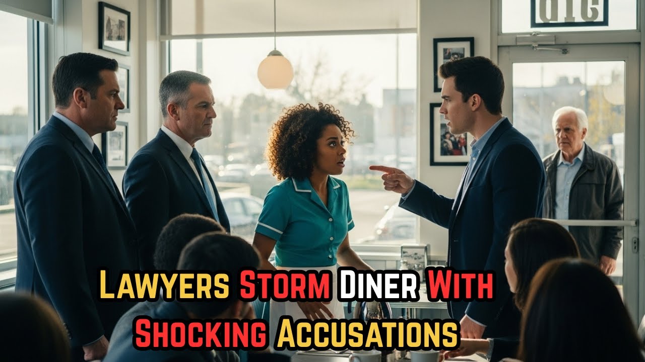 WAITRESS Helped an OLD MAN Every Day Until His Grandson Walked In With Lawyers and Changed Everythin