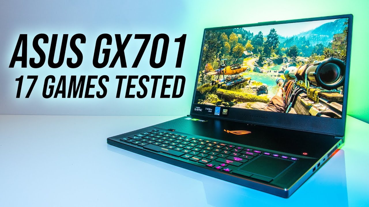 ASUS Zephyrus S (GX701) Gaming Benchmarks - 17 Games Tested!