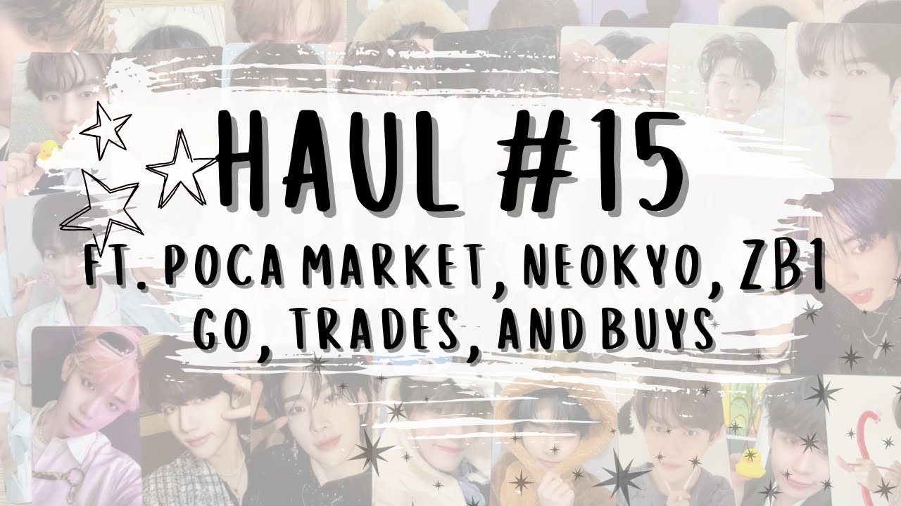 ✻ Haul #15 ✻  zb1 go, poca market, neokyo, & mail hauls (july collective haul)