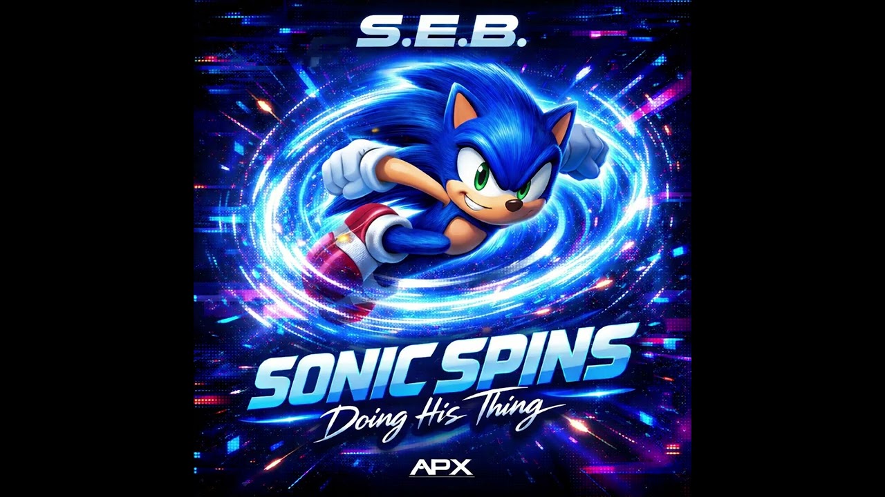 SONIC SPINS (DOING HIS THING) - S.E.B | 90s Gaming Anthem