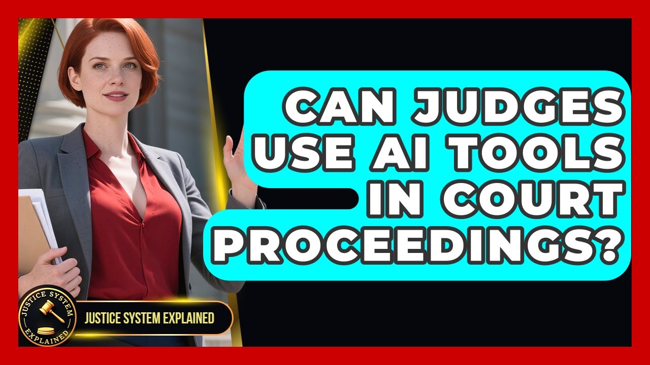 Can Judges Use AI Tools in Court Proceedings? - Justice System Explained