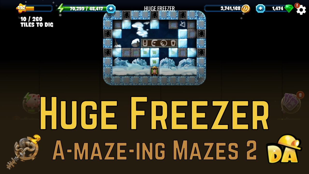 Huge Freezer - #4 A-maze-ing Mazes 2 - Diggy's Adventure