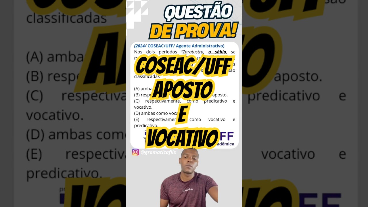 Niter&oacute;i- Ag. Adm. | COSEAC/UFF 2024 Termos da ora&ccedil;&atilde;o #concurso#coseac