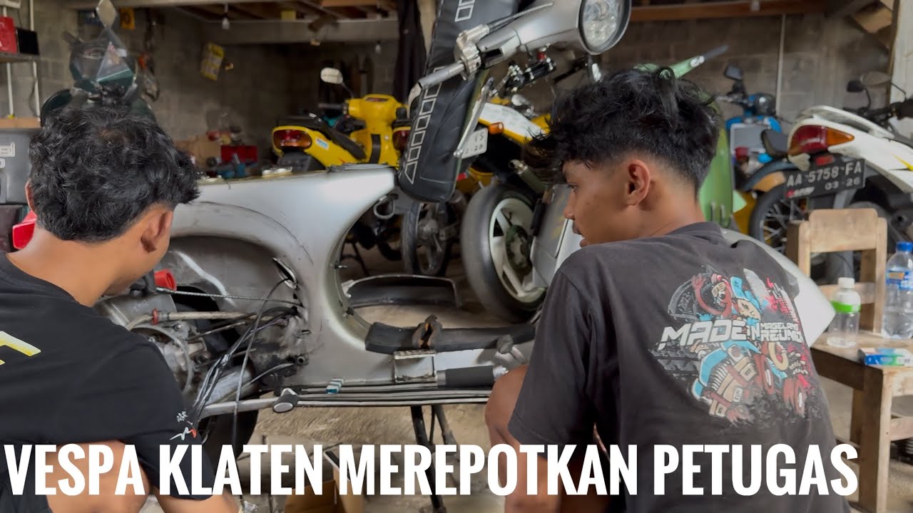Sulit! Tapi bisa, Standar Minimal Paket Komplit Tuneup Vespa 14HP Dari Klaten || Aji VAS