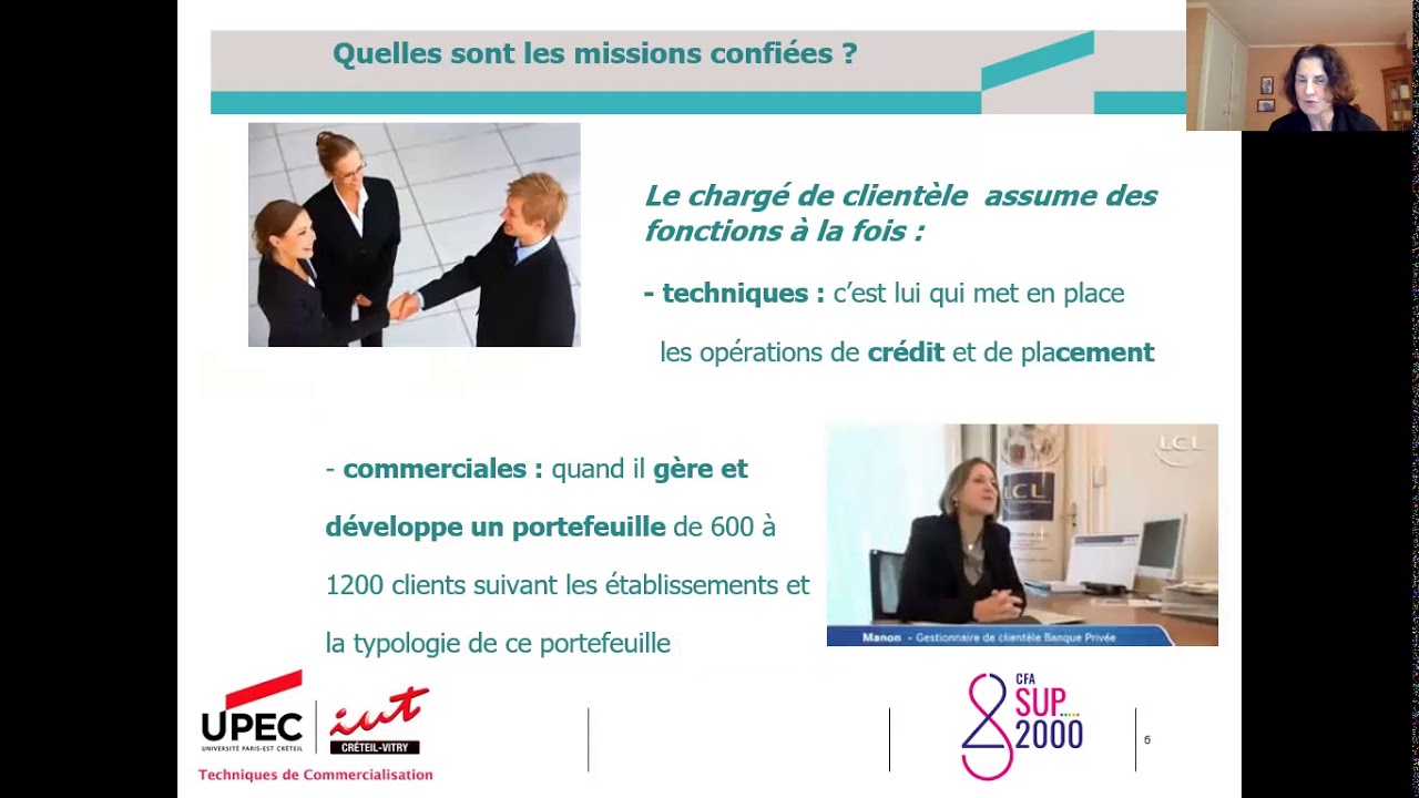 Licence professionnelle Banque - Assurance - Finance de l'IUT de Créteil Vitry