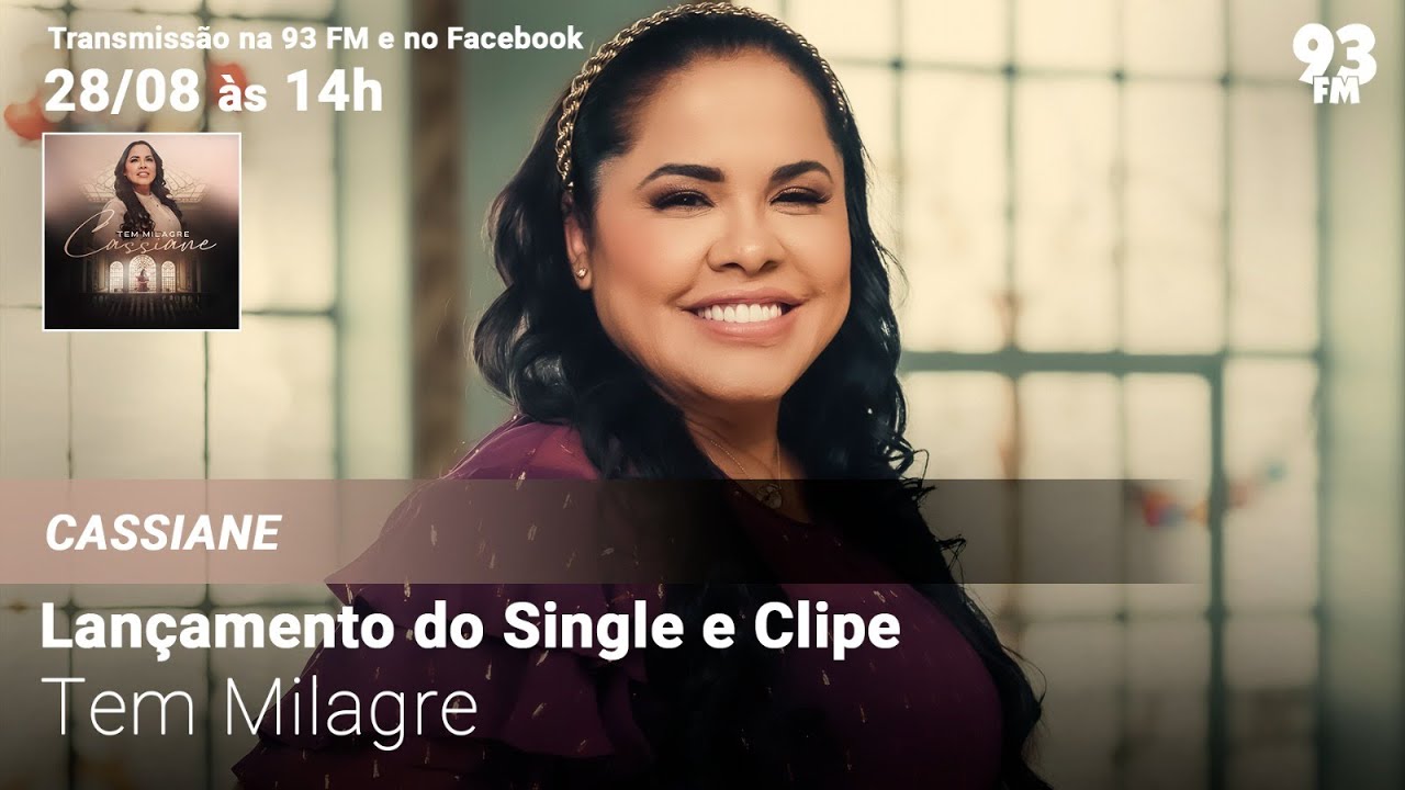 Cassiane - Lançamento do Single e Clipe 