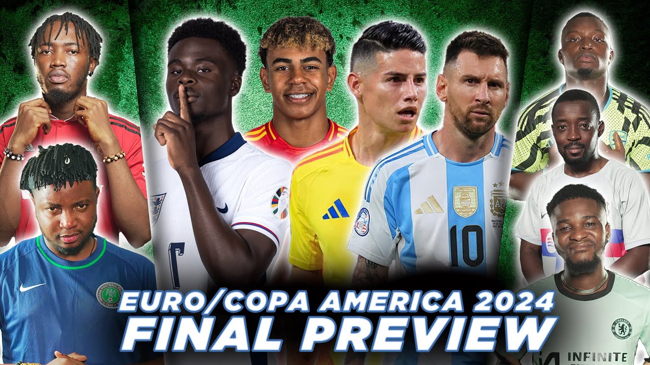 EURO / COPA AMERICA 2024 FINALS PREVIEW! ( FT. Tox, Jaxmaxy, Godfrey, Kuro & Dani)