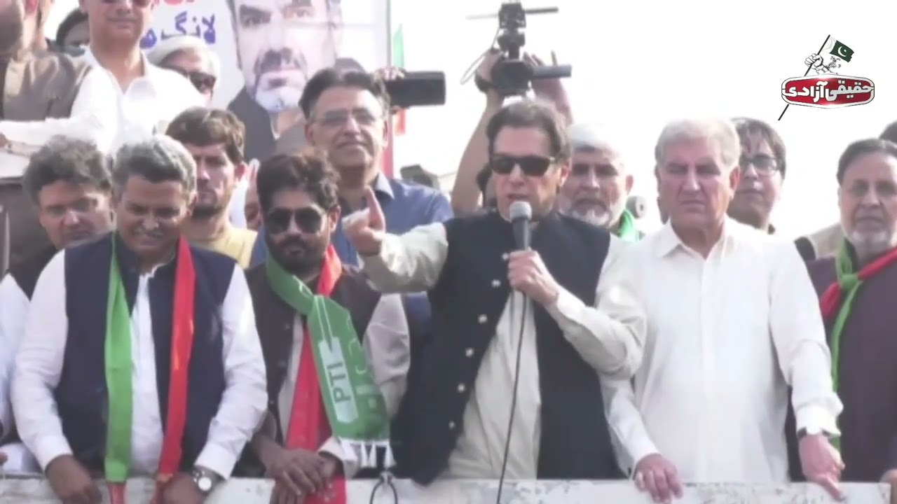 Chairman PTI Imran Khan Speech at Haqeeqi Azadi March Day in Shahdara (29 October, 2022)