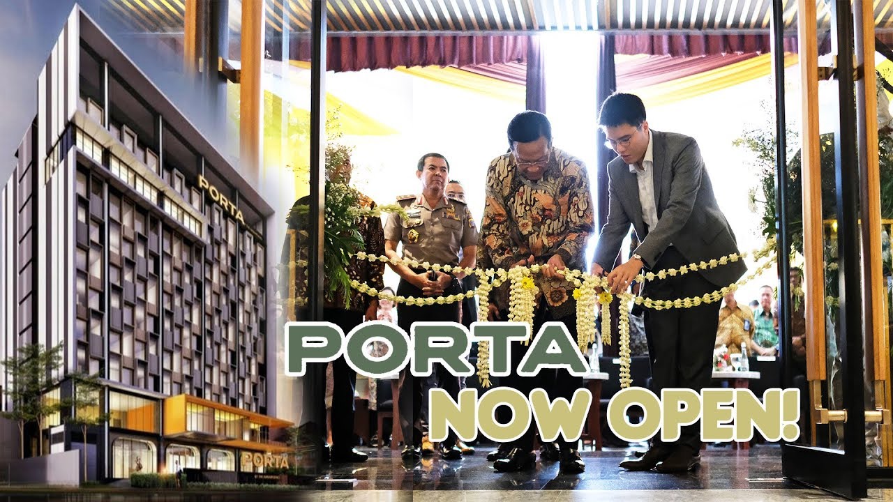 PORTA by THE AMBARRUKMO NOW OPEN!