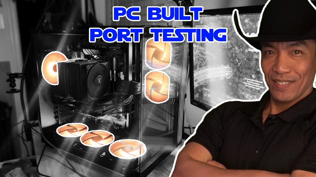 PC Built!  Final Touches  // #pcbuild #chatgpt #asus #corsair #samsung #bequiet #amd #obsbot