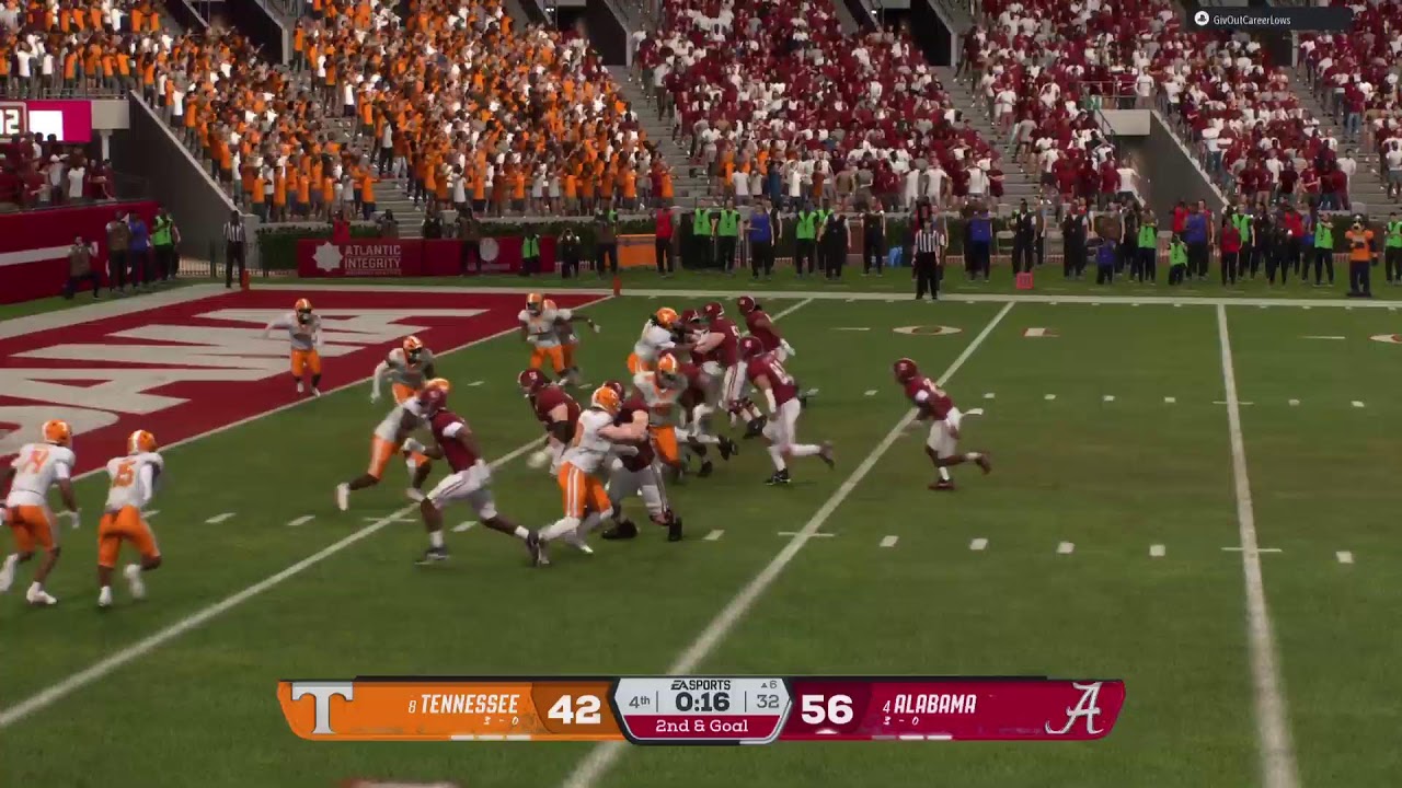 CFB26 Vols vs Tide