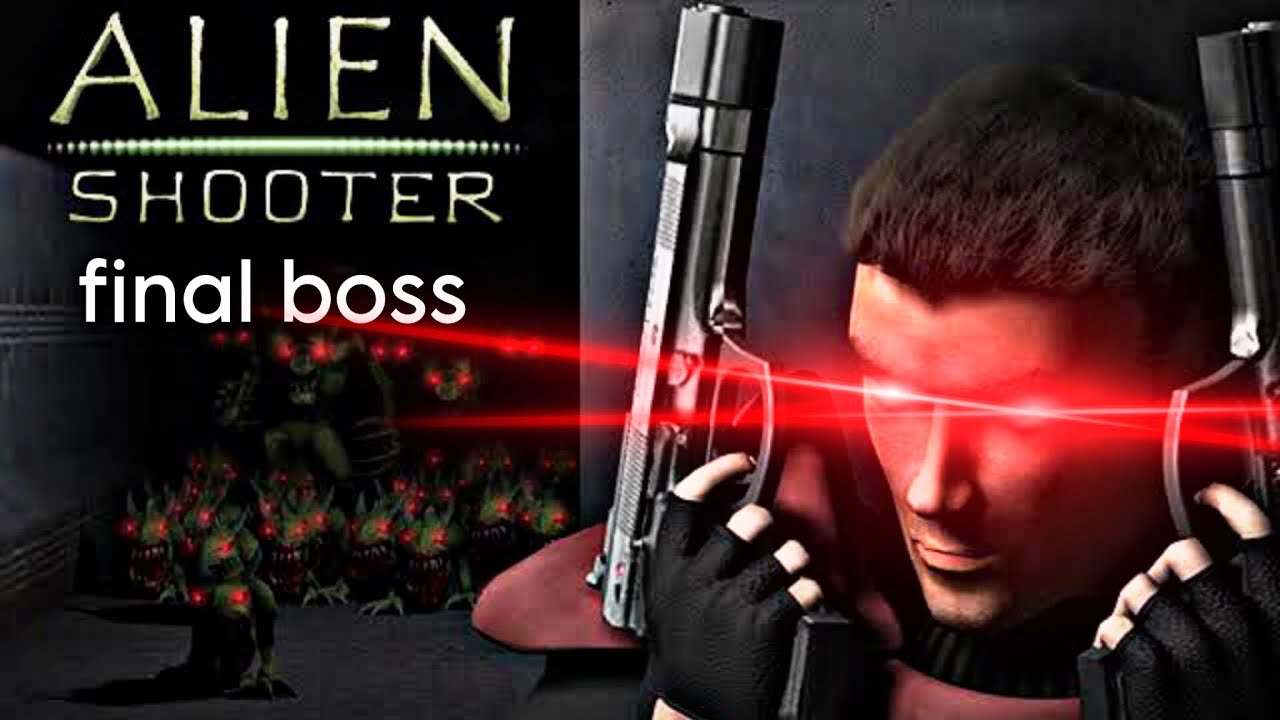 Alien shooter : Classic final boss