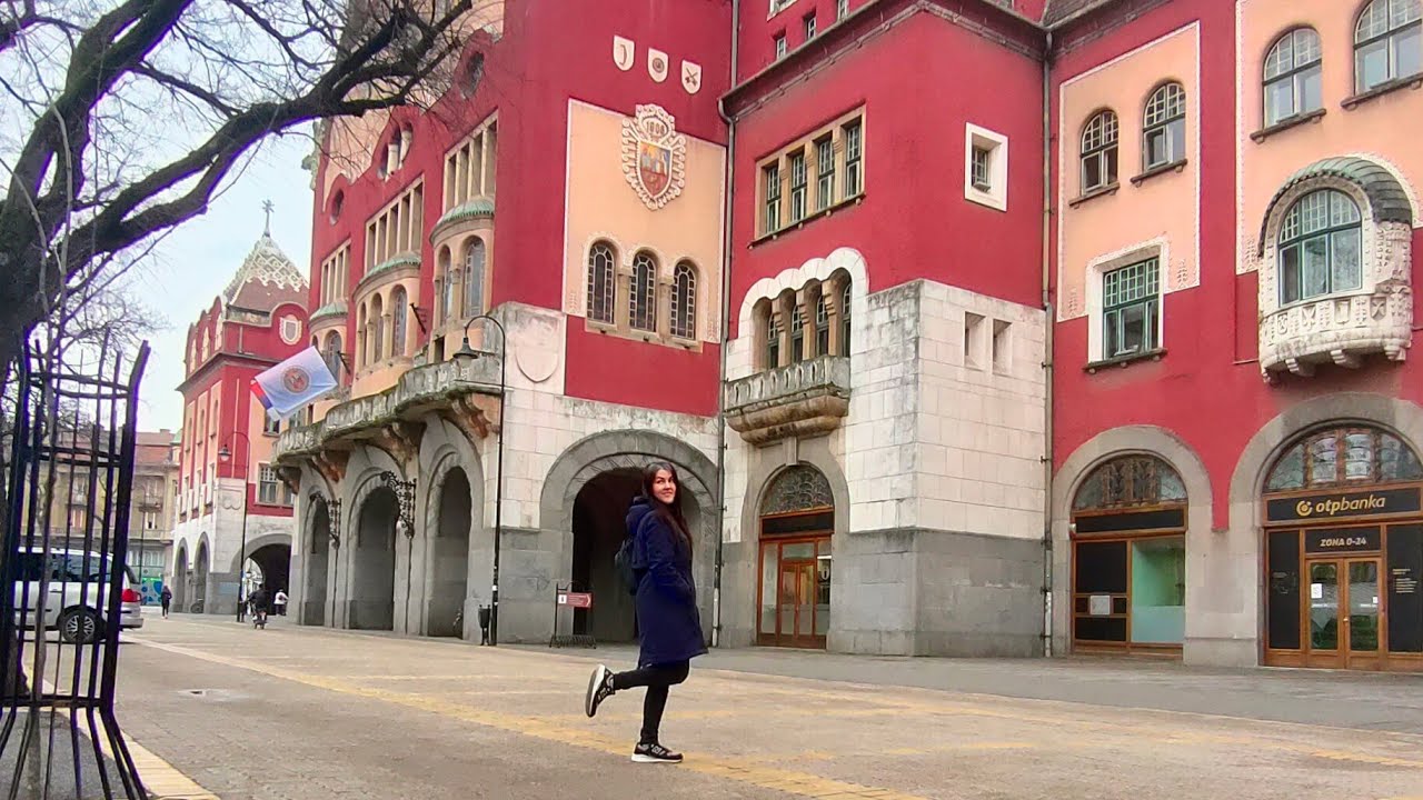 Subotica,Serbia - Walking Tour January 2024 #serbia #subotica #walkingtour