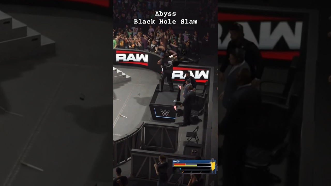 ABYSS BLACK HOLE SLAM FINISHER ON OMOS &ndash; WWE 2K25