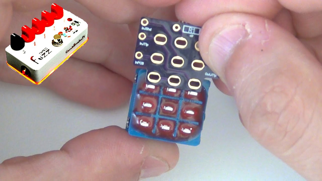 DIYGP Compact 3PDT PCB