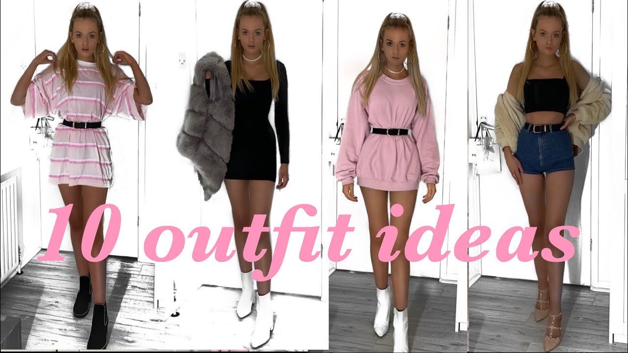 10 easy affordable OUTFIT IDEAS!!😍💕