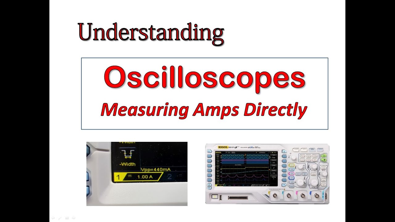 Understanding Oscilloscopes: Measuring Amps Directly