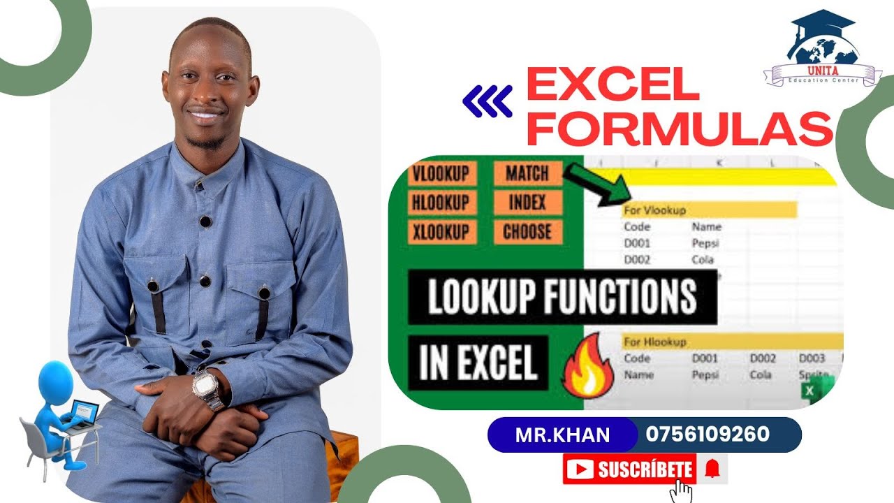 LOOKUP FORMULAS IN EXCEL | LOOKUP, VLOOKUP, XLOOKUP & Two-Way Lookup