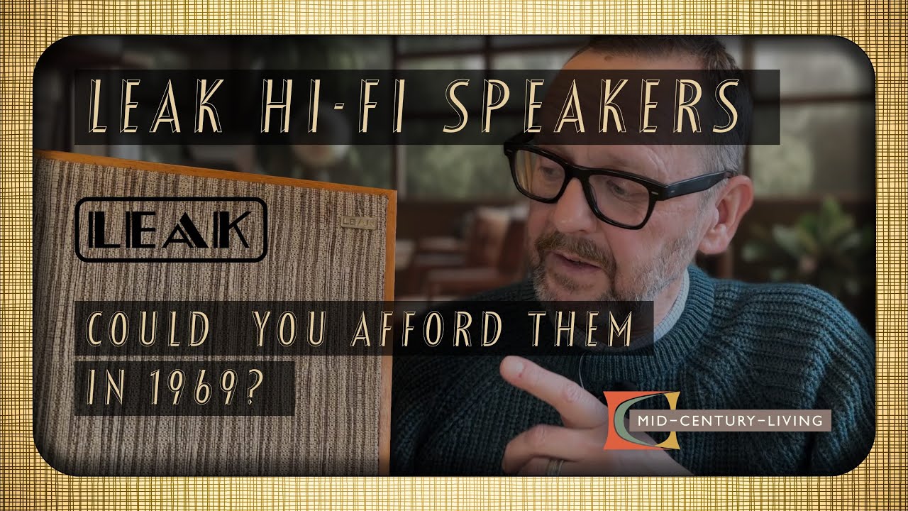 Leak Hi-Fi Speakers - Could You Afford Them in 1969? #mid-century #Leak #vintageaudio #loudspeakers
