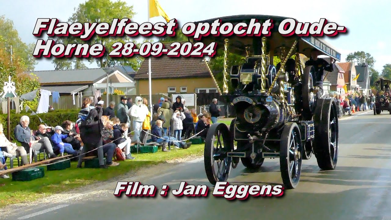 Flaeijelfeest optocht Oudehorne 28 09 2024