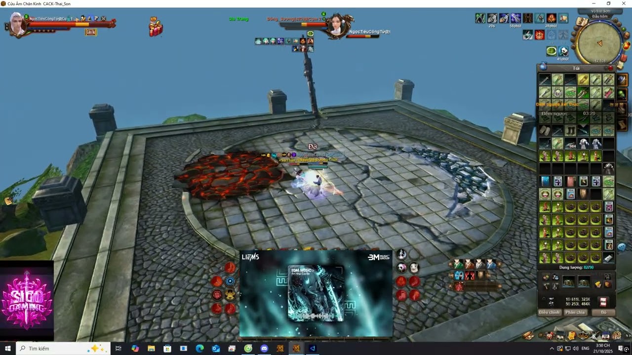 Mặc kệ mưa bão, anh em vẫn chill trong Thiên Thê #9yin #games #ageofwushu #cuuamchankinh #mmorpg