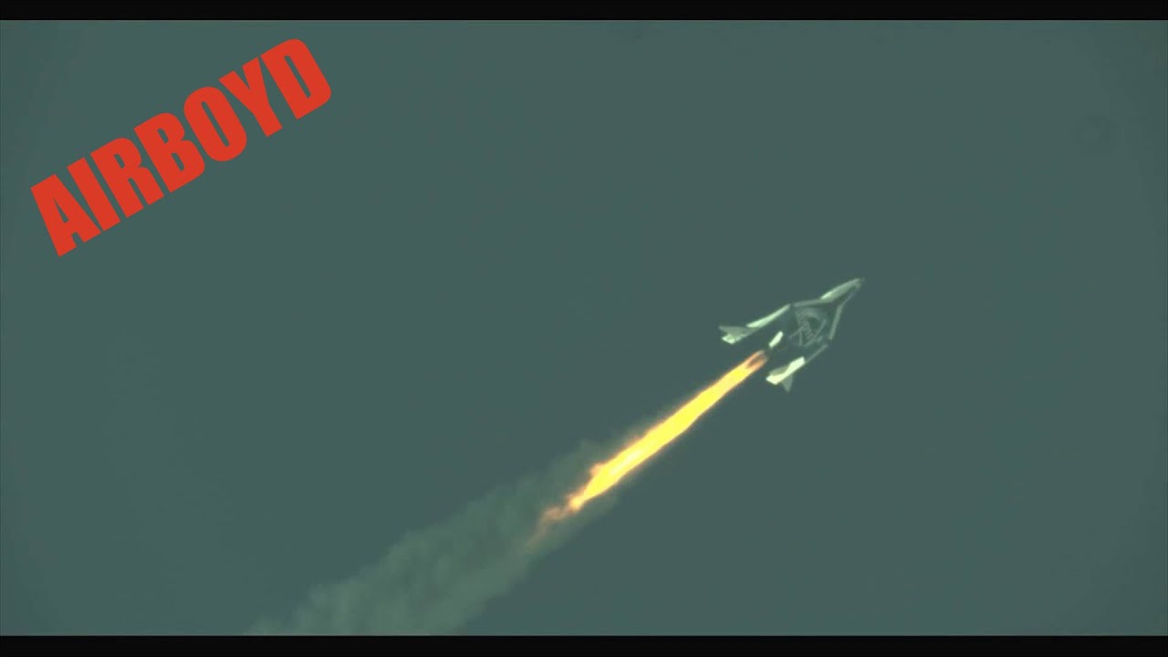 Virgin Galactic SpaceShipTwo Test (2013)