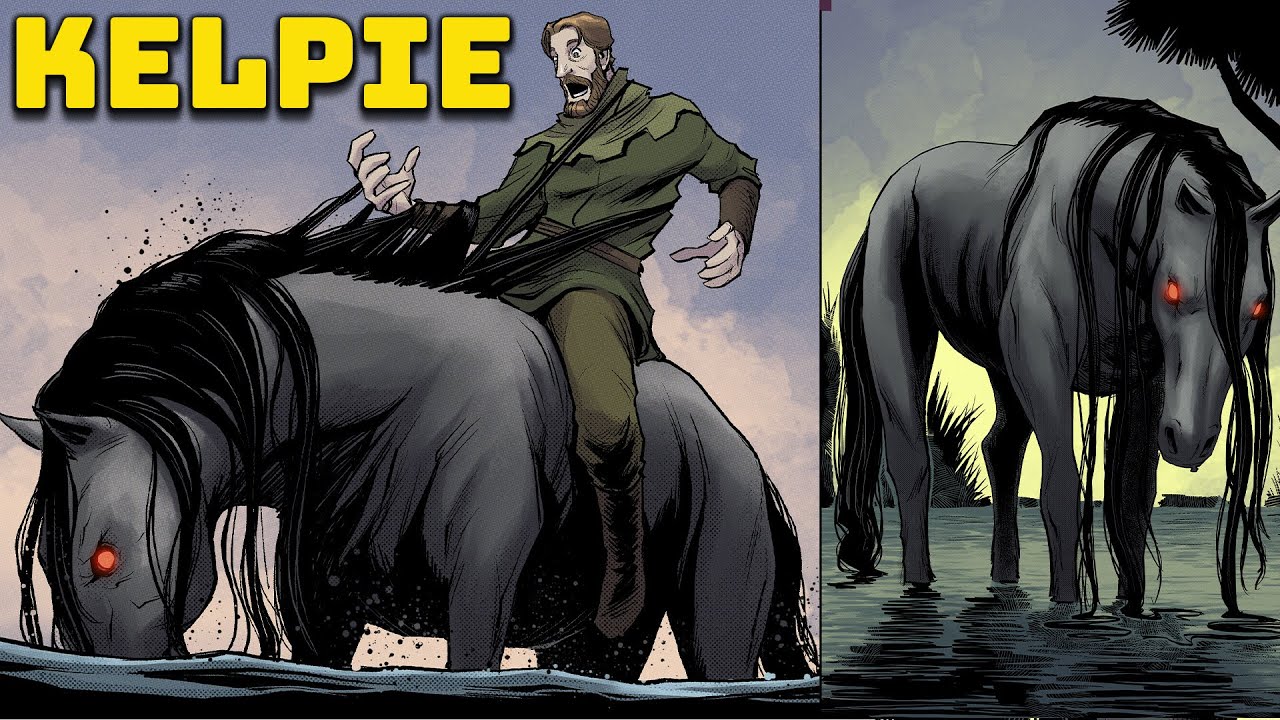 Kelpie - The Mysterious Black Horse of Scottish Folklore