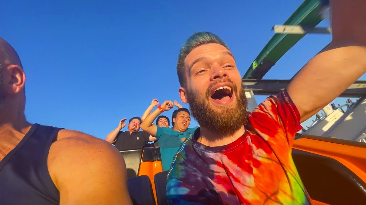RIDING ALL RIDES AT SIX FLAGS MAGIC MOUNTAIN - Day 2