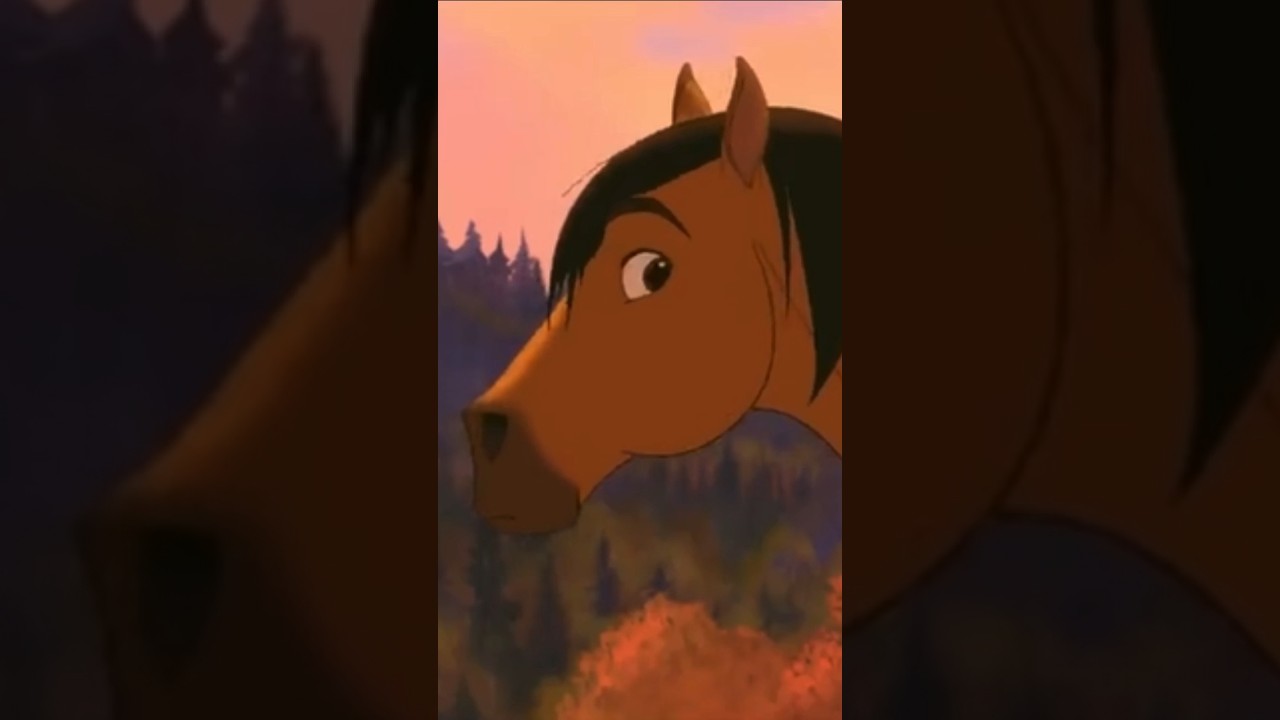 Spirit & Rain Edit #spiritstallionofthecimarron #cute #spirit #rain #edit