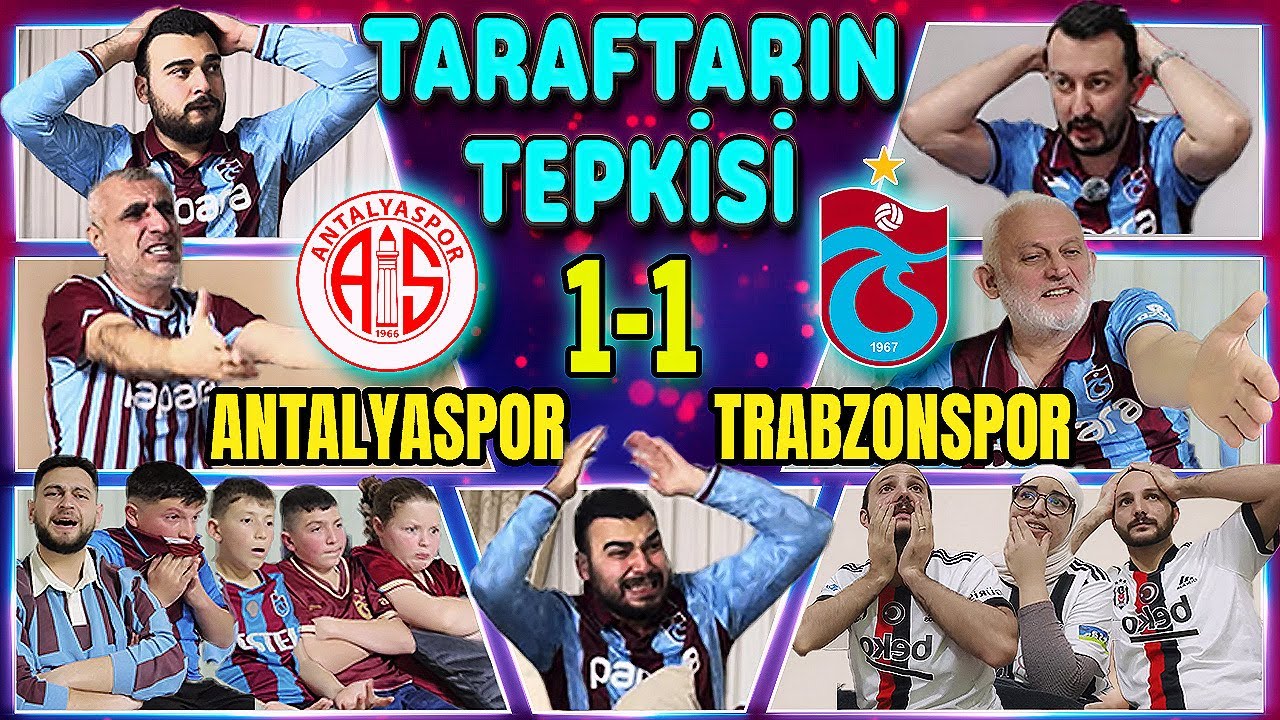 ANTALYA’DA ŞOK🤯 ONUACHU PENALTIYI KAÇIRDI😡 90+8’DE TOP ÇİZGİDEN ÇIKTI😱 ANTALYASPOR 1-1 TRABZONSPOR