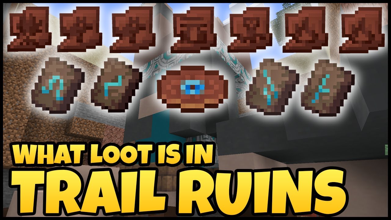 What LOOT Is In TRAIL RUINS In MINECRAFT