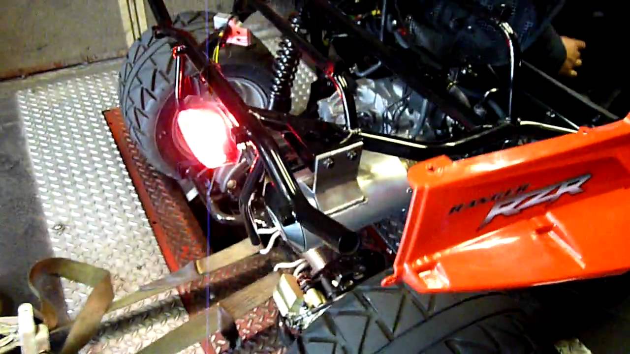 RZR 170 Dyno with Alba Pipe