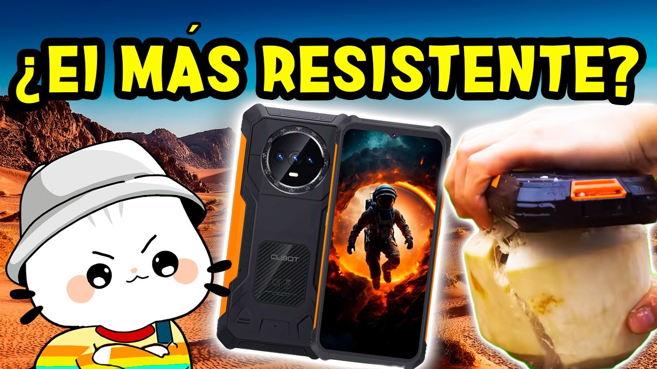 Probé el Celular MÁS RESISTENTE