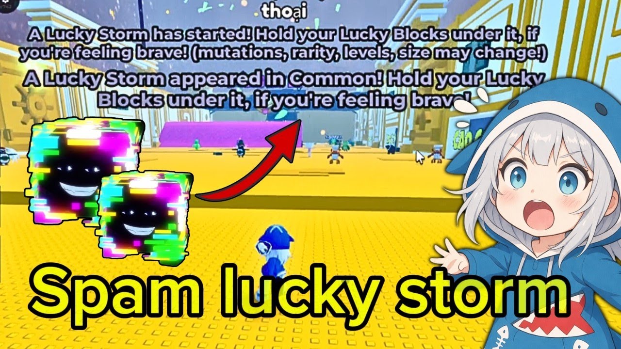 ĐÂY LÀ MỐC THỜI GIAN MÀ LUCKY STORM XUẤT HIỆN TRONG ESCAPE TSUNAMI FOR BRAINROTS