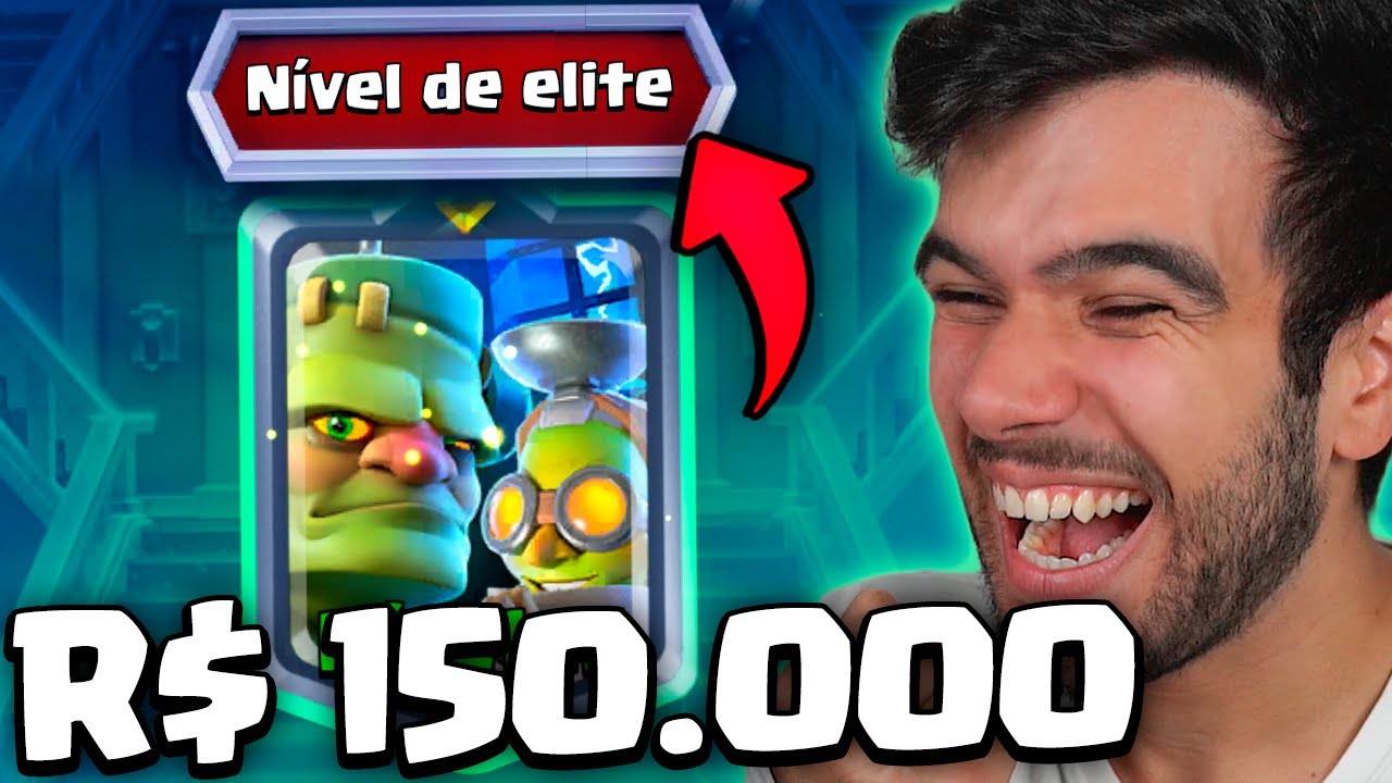 GASTEI 150 MIL REAIS NO CLASH ROYALE E FINALMENTE CONSEGUI...