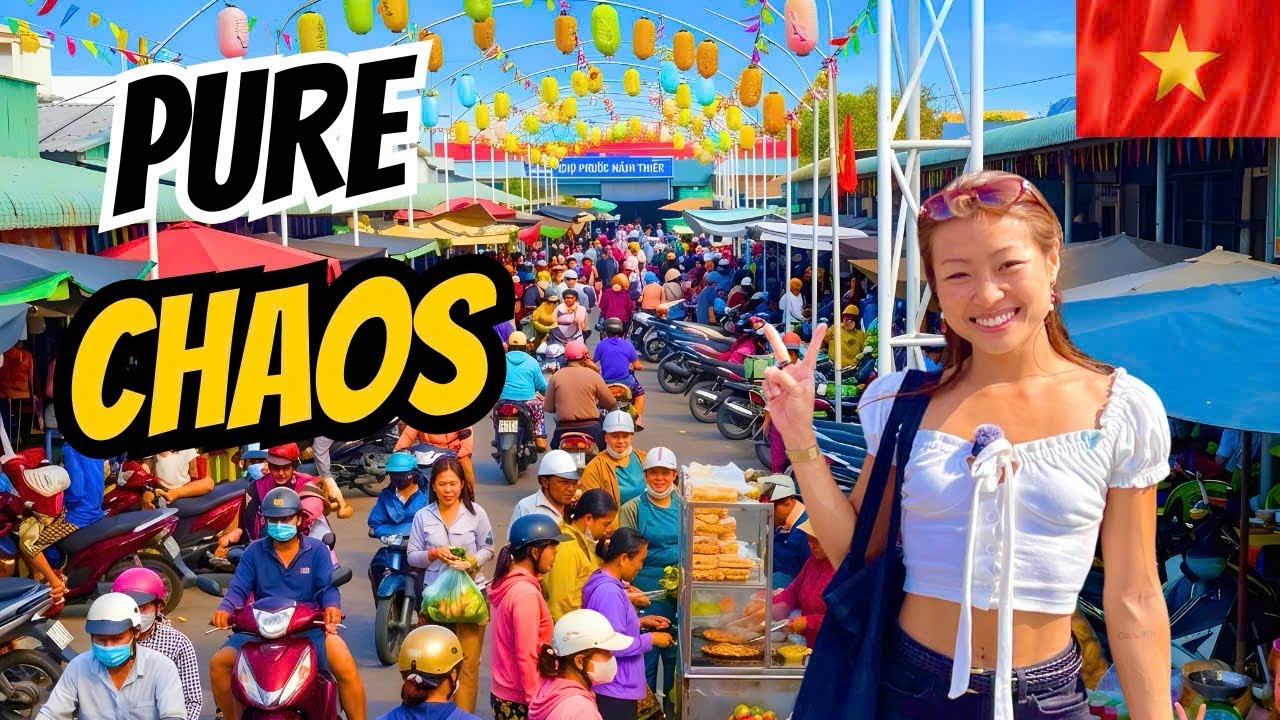 Vietnam&rsquo;s Most CHAOTIC Market? 🇻🇳 SHOCKED US!