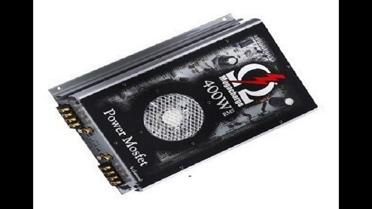 Conserto reparo modulo potencia megacharge 400w rms não liga