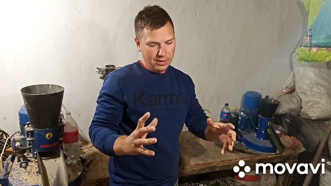 Легка притирка Гранулятора! Rotex-100 на 2.2 кВт. 220v. Як притерти гранулятор.