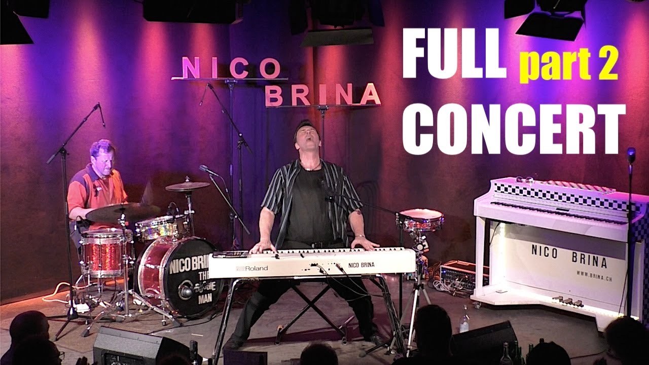 ROCKIN' BLUES & BOOGIE - FULL CONCERT part 2 Nico Brina @ Alti Moschti Mühlethurnen 2022