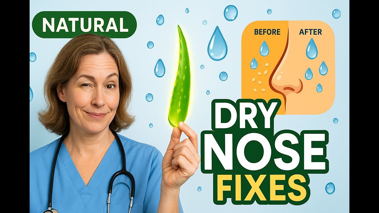 How to Treat a Dry Nose Naturally: Simple Doctor-Approved Remedies!
