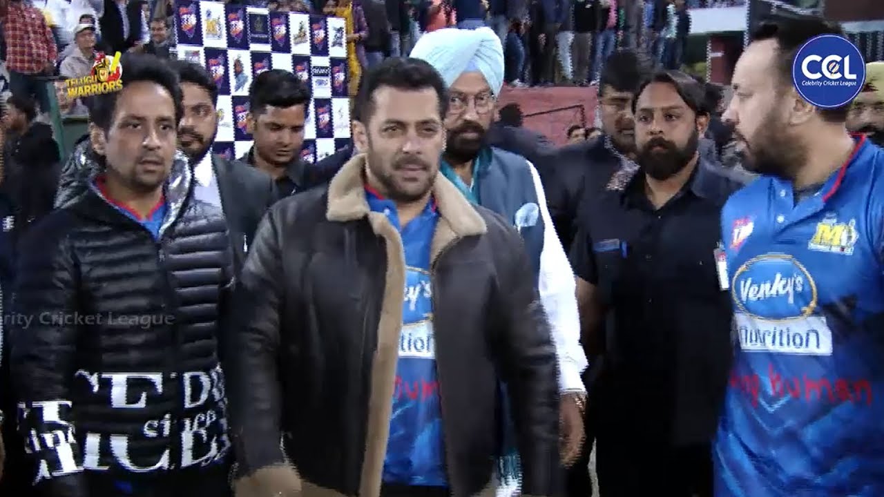Bollywood Super Star Salman Khan At CCLT10 2019