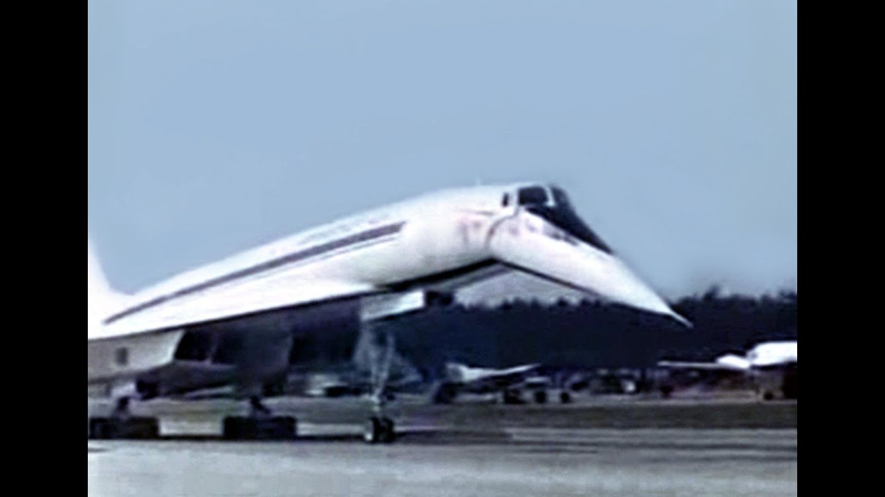 Aeroflot Tupolev Tu-144 SST Promo Film - 1973