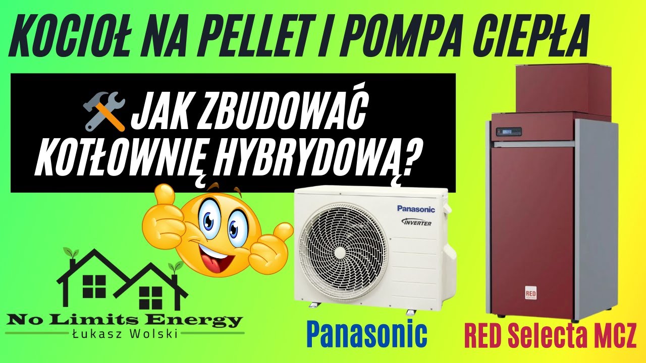 🛠️ Jak Zbudować  Kotłownię Hybrydową🔥? Pellet i Pompa Ciepła w Praktyce! Red Selecta MCZ i Panasonic