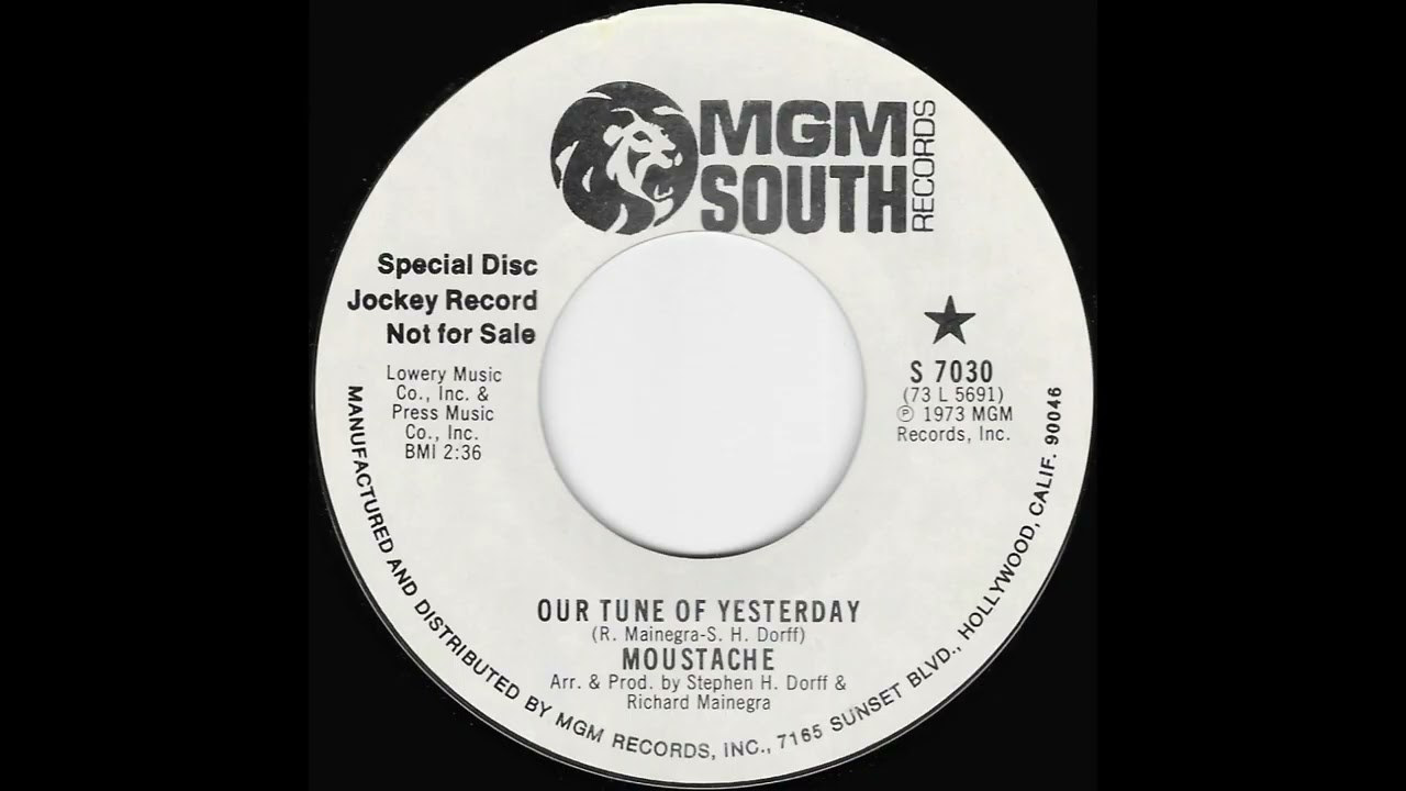 Moustache - Our Tune Of Yesterday (1973)