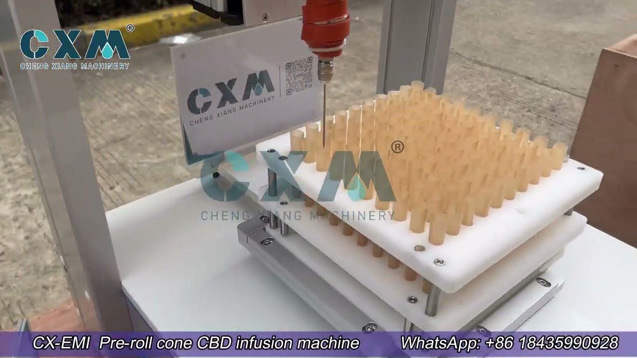 Pre-roll cone CBD infusion machine | pre-roll cone CBD filling machine